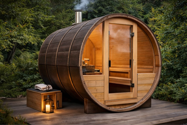 Zaltria Wellness Quin Barrel Sauna